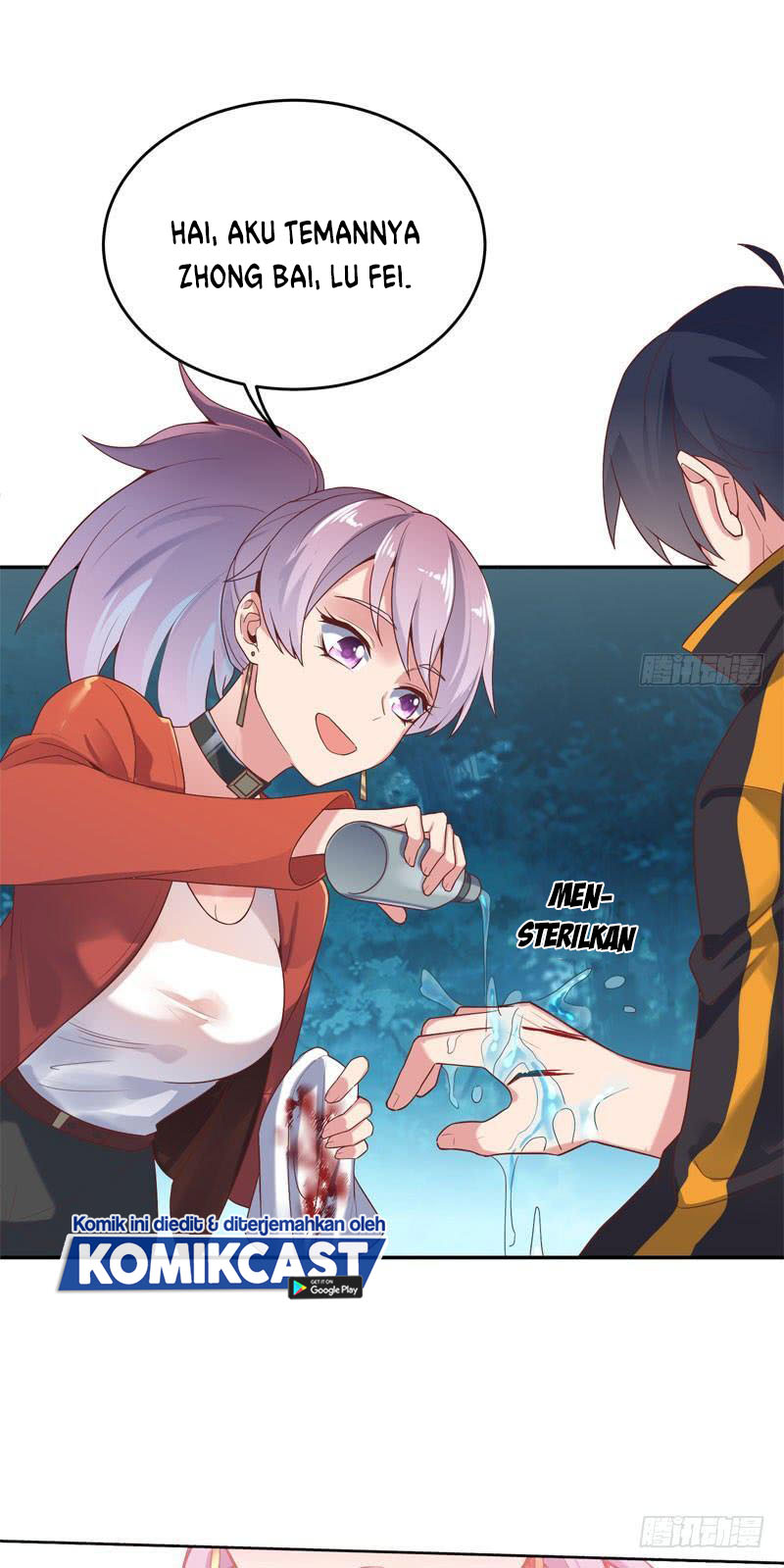 Carrying The Goddess Along Chapter 42 Gambar 9